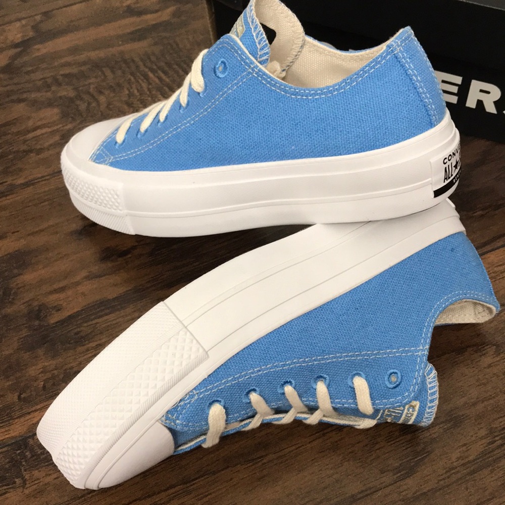 !!! CONVERSE PLATFORM CANVAS BRAND NEW - Picture 2 of 16